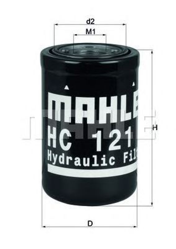 HC 121 KNECHT 70542111 - Hydraulic Filter, automatic transmission