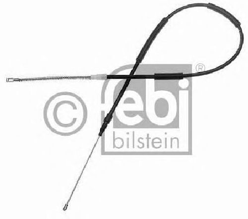 FEBI BILSTEIN 14198 - Cable, parking brake Left Rear | Right Rear