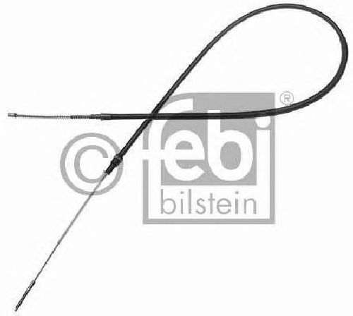 FEBI BILSTEIN 14204 - Cable, parking brake Left Rear | Right Rear