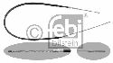 FEBI BILSTEIN 14210 - Cable, parking brake Left Rear | Right Rear