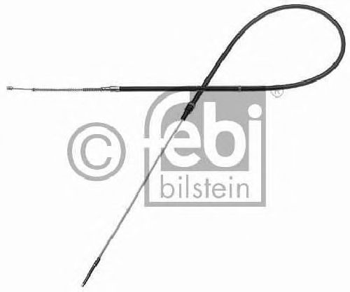 FEBI BILSTEIN 14236 - Cable, parking brake Left Rear | Right Rear