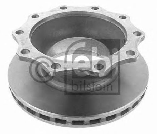 FEBI BILSTEIN 14251 - Brake Disc Front Axle | Rear Axle