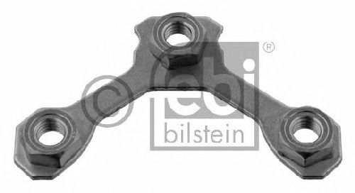 FEBI BILSTEIN 14252 - Securing Plate, ball joint Front Axle SKODA, VW