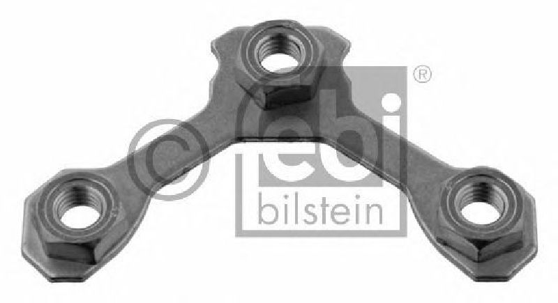 FEBI BILSTEIN 14252 - Securing Plate, ball joint Front Axle SKODA, VW