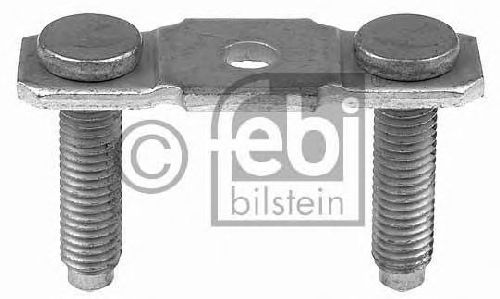 FEBI BILSTEIN 14260 - Securing Plate, ball joint Front Axle