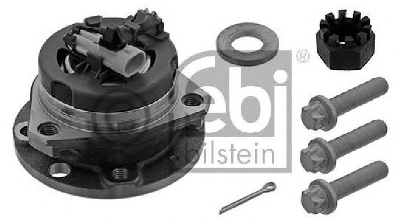 FEBI BILSTEIN 14615 - Wheel Bearing Kit Front Axle left and right VAUXHALL