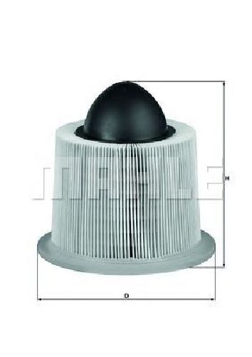 LX 1933 KNECHT 70353132 - Air Filter