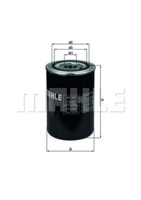 KC 231 KNECHT 70360556 - Fuel filter