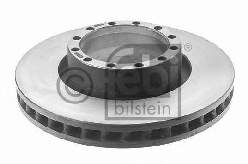 FEBI BILSTEIN 14955 - Brake Disc Front Axle