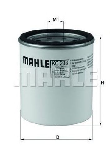 KC 238D KNECHT 70385344 - Fuel filter