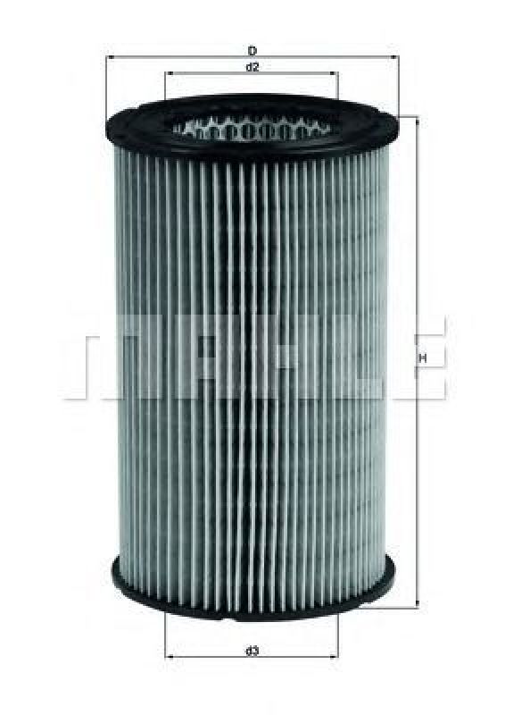 LX 199 KNECHT 77431596 - Air Filter