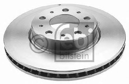 FEBI BILSTEIN 15089 - Brake Disc Front Axle