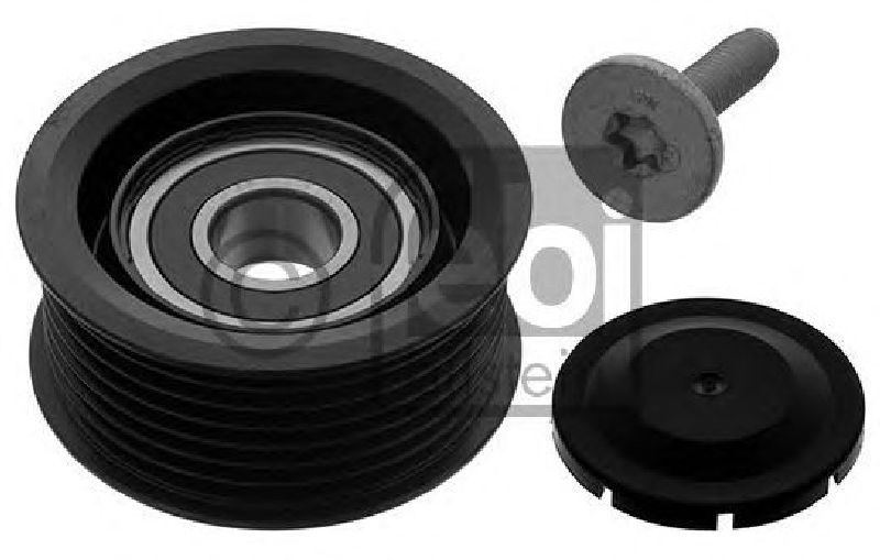 FEBI BILSTEIN 15178 - Deflection/Guide Pulley, v-ribbed belt MERCEDES-BENZ