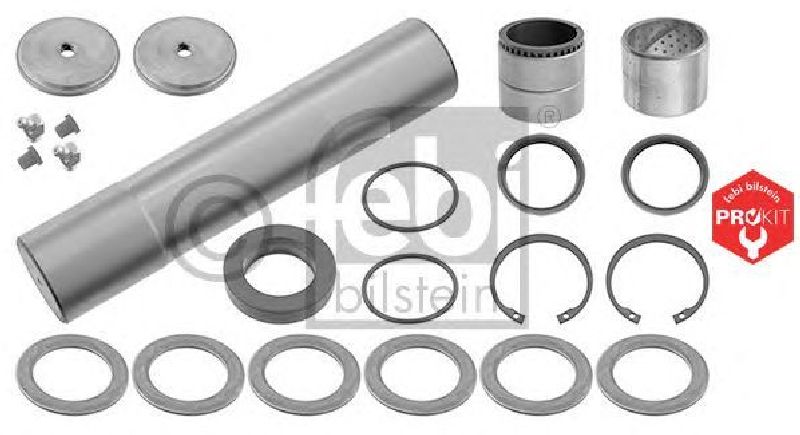 FEBI BILSTEIN 15216 - Repair Kit, kingpin PROKIT Front Axle left and right MAN