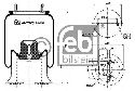 FEBI BILSTEIN 15312 - Boot, air suspension