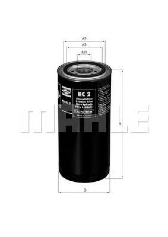 HC 2 KNECHT 77436736 - Hydraulic Filter, automatic transmission