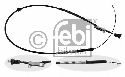FEBI BILSTEIN 15751 - Cable, parking brake Left Rear | Right Rear