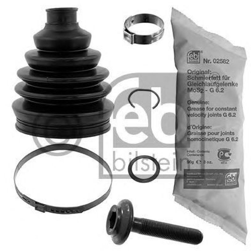 FEBI BILSTEIN 15842 - Bellow Set, drive shaft Front Axle | Wheel Side