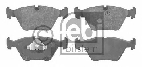 FEBI BILSTEIN 21212 - Brake Pad Set, disc brake Front Axle