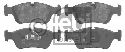 FEBI BILSTEIN 21293 - Brake Pad Set, disc brake Front Axle