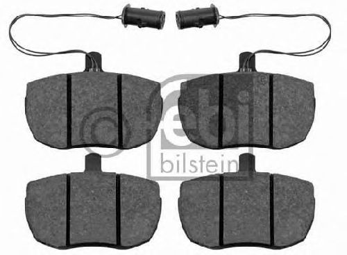 FEBI BILSTEIN 21160 - Brake Pad Set, disc brake Front Axle