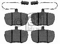 FEBI BILSTEIN 21160 - Brake Pad Set, disc brake Front Axle