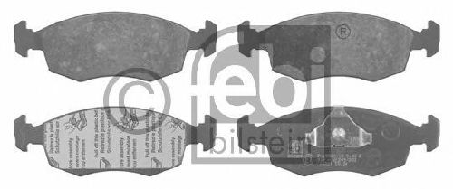 FEBI BILSTEIN 20908 - Brake Pad Set, disc brake Front Axle
