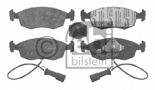 FEBI BILSTEIN 20907 - Brake Pad Set, disc brake Front Axle