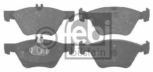 FEBI BILSTEIN 21670 - Brake Pad Set, disc brake Front Axle
