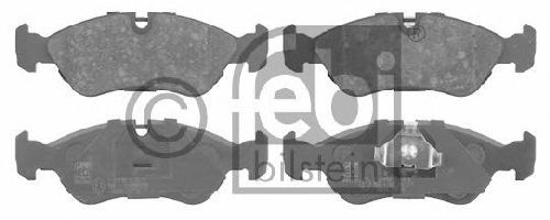 FEBI BILSTEIN 21190 - Brake Pad Set, disc brake Front Axle