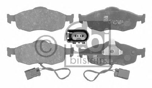 FEBI BILSTEIN 21395 - Brake Pad Set, disc brake Front Axle