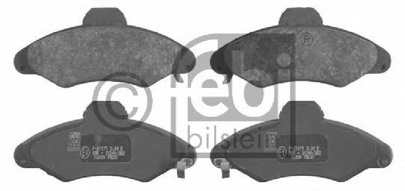 FEBI BILSTEIN 23301 - Brake Pad Set, disc brake Front Axle FORD
