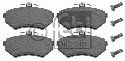 FEBI BILSTEIN 20167 - Brake Pad Set, disc brake Front Axle