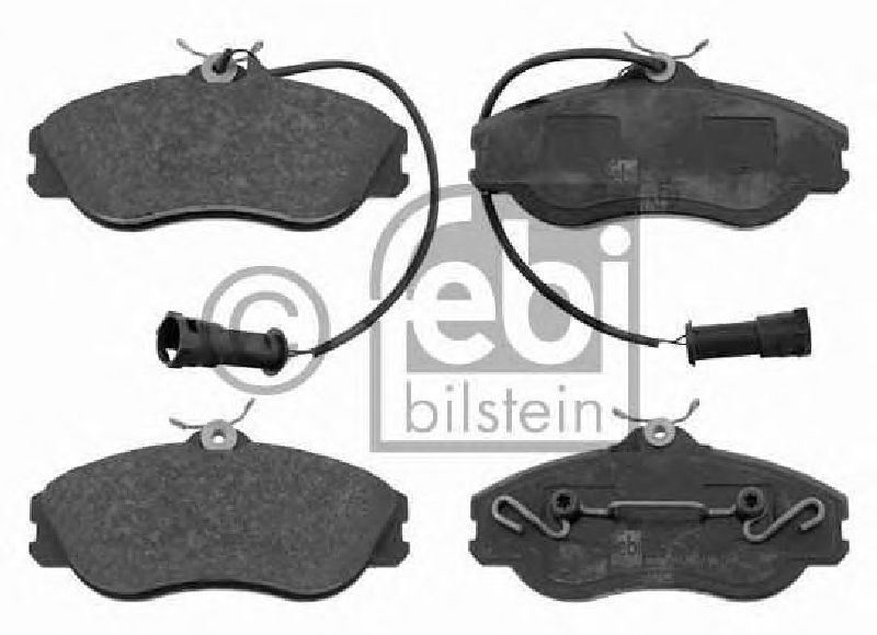 FEBI BILSTEIN 21138 - Brake Pad Set, disc brake Front Axle