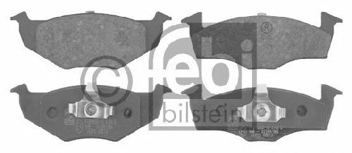 FEBI BILSTEIN 21866 - Brake Pad Set, disc brake Front Axle