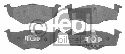 FEBI BILSTEIN 21866 - Brake Pad Set, disc brake Front Axle