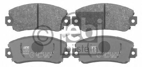 FEBI BILSTEIN 20950 - Brake Pad Set, disc brake Front Axle