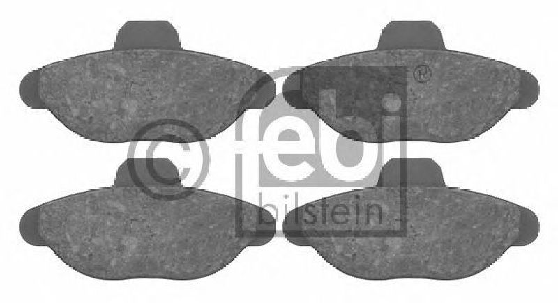 FEBI BILSTEIN 21365 - Brake Pad Set, disc brake Front Axle