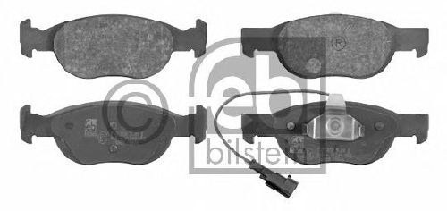 FEBI BILSTEIN 21930 - Brake Pad Set, disc brake Front Axle