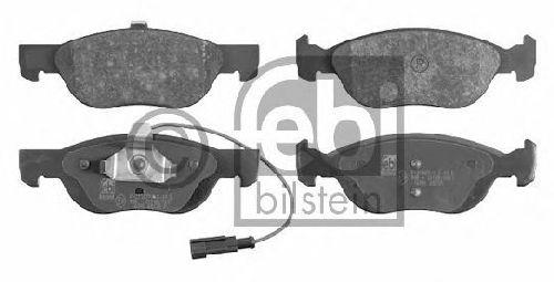 FEBI BILSTEIN 21927 - Brake Pad Set, disc brake Front Axle