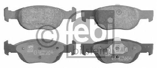 FEBI BILSTEIN 23181 - Brake Pad Set, disc brake Front Axle FIAT