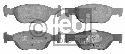 FEBI BILSTEIN 23181 - Brake Pad Set, disc brake Front Axle FIAT