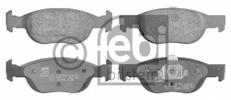 FEBI BILSTEIN 23181 - Brake Pad Set, disc brake Front Axle FIAT