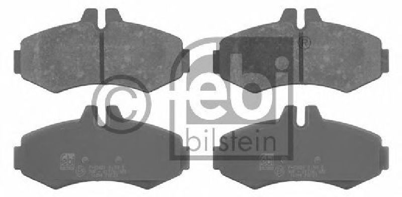 FEBI BILSTEIN 23022 - Brake Pad Set, disc brake Front Axle