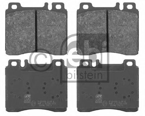 FEBI BILSTEIN 21303 - Brake Pad Set, disc brake Front Axle