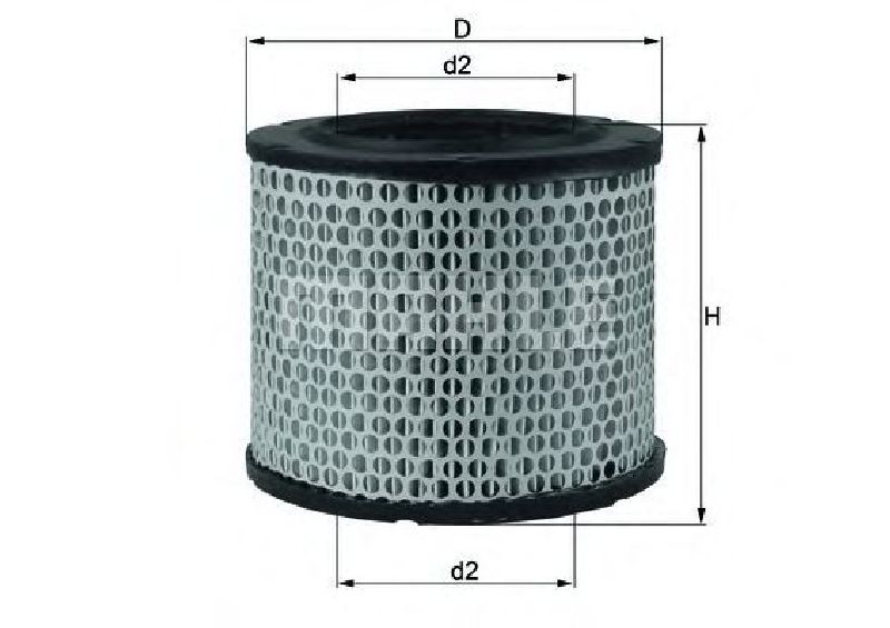 LX 224 KNECHT 77652019 - Air Filter