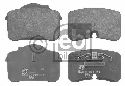 FEBI BILSTEIN 21306 - Brake Pad Set, disc brake Front Axle