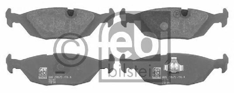 FEBI BILSTEIN 20675 - Brake Pad Set, disc brake Rear Axle