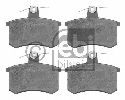 FEBI BILSTEIN 20598 - Brake Pad Set, disc brake Rear Axle