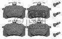 FEBI BILSTEIN 21144 - Brake Pad Set, disc brake Rear Axle